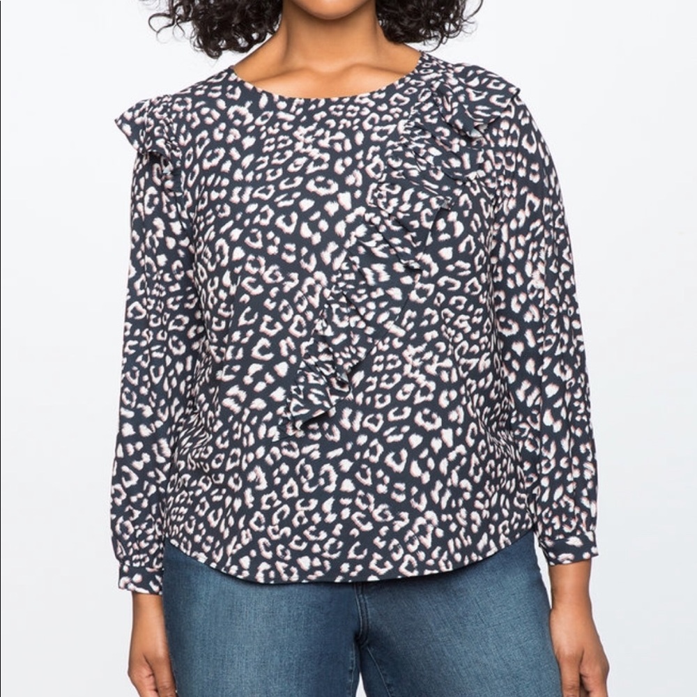 Eloquii Ruffled Top